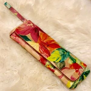 Maurizio Taiuti painted leather clutch